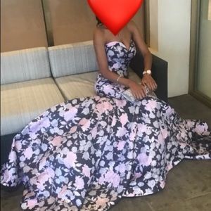 Mermaid Dress Floral